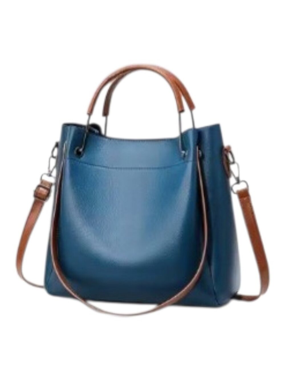 Women’s Crossbody Handbag with Top Handle & Adjustable Strap